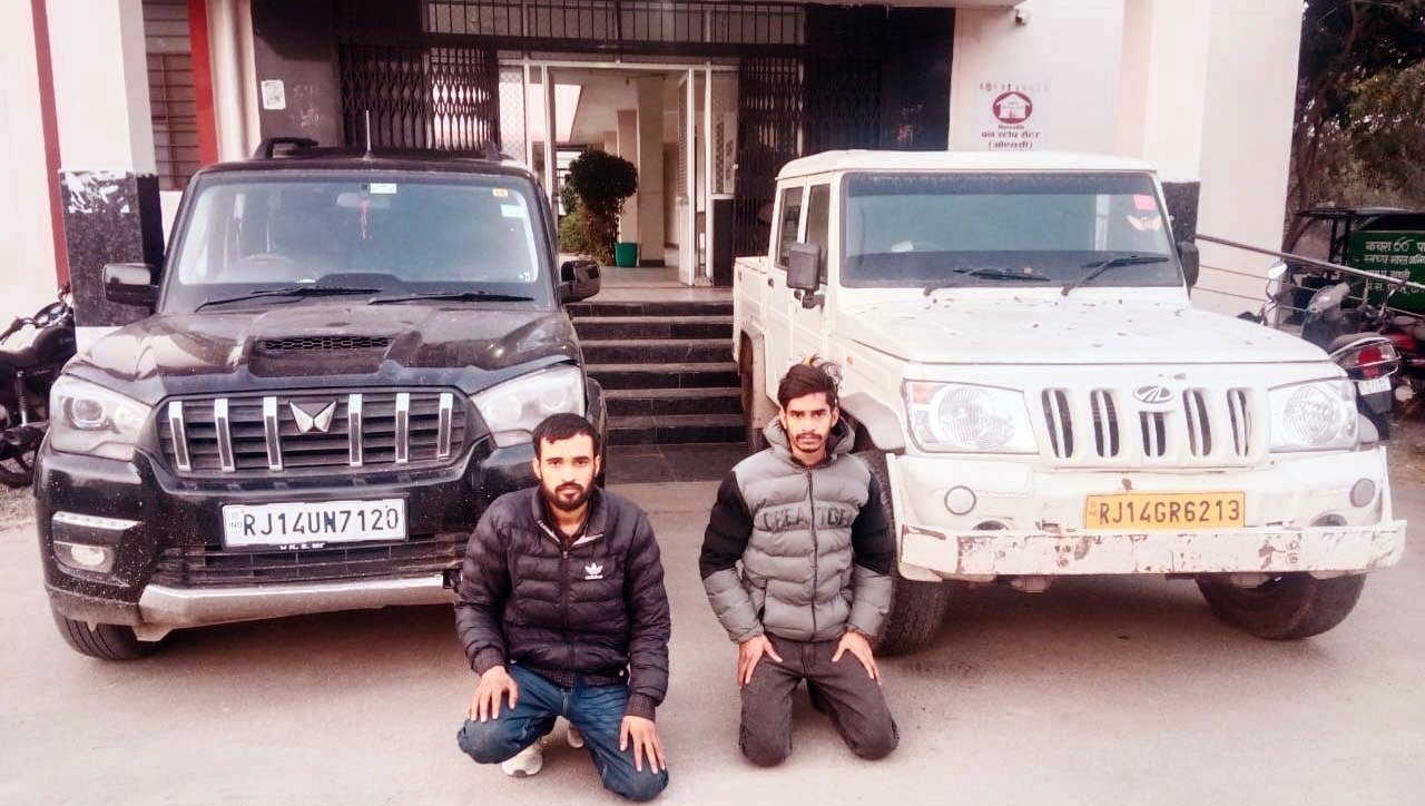 गहलोद गांव में जानलेवा हमला एवं हत्या के मामले में दो वाहन स्कार्पियों व बोलेरो कैम्पर गाड़ी को जब्त