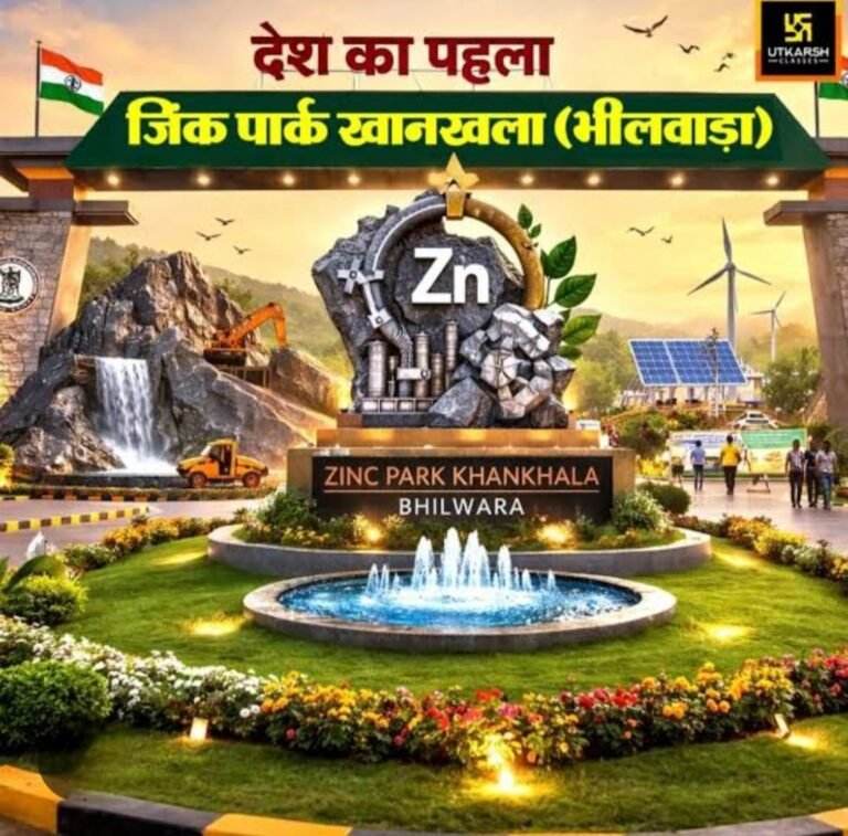 भीलवाड़ा के कांखला में‌ रिको बनाएगा मेगा जिंक पार्क