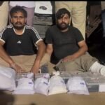हथियारों और मादक पदार्थ की बड़ी खेप पकड़ी,दो गिरफ्तार