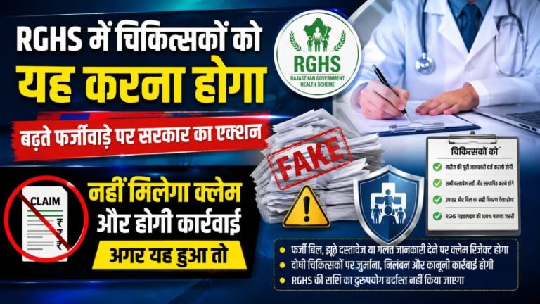 अब RGHS में चिकित्सकों को यह करना होगा