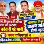 सांसद अग्रवाल, विधायक पितलिया और बैरवा को झटका, निर्दलीय कोठारी पड़े भारी